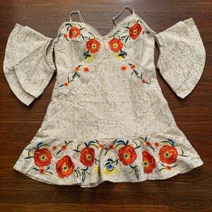 Banjul Spaghetti Strap Lace Dress NWOT